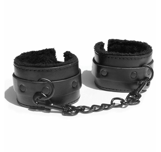 Kajdanki - S&M Shadow Fur Handcuffs